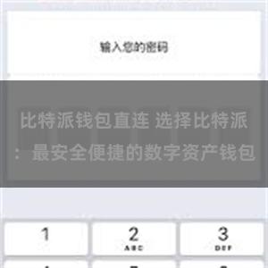 比特派钱包直连 选择比特派：最安全便捷的数字资产钱包