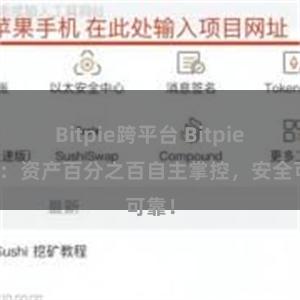 Bitpie跨平台 Bitpie钱包：资产百分之百自主掌控，安全可靠！