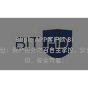 Bitpie APP客户端 Bitpie钱包：资产百分之百自主掌控，安全可靠！