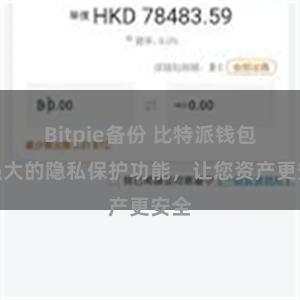 Bitpie备份 比特派钱包：强大的隐私保护功能，让您资产更安全