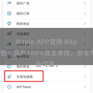 Bitpie APP官网 Bitpie钱包：资产100%自主掌控，安全可靠。