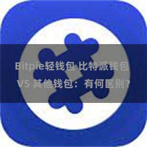 Bitpie轻钱包 比特派钱包 VS 其他钱包：有何区别？