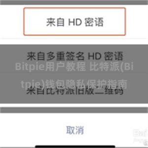 Bitpie用户教程 比特派(Bitpie)钱包隐私保护指南