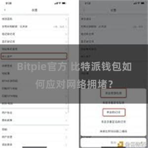 Bitpie官方 比特派钱包如何应对网络拥堵？