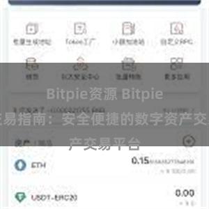 Bitpie资源 Bitpie钱包交易指南：安全便捷的数字资产交易平台