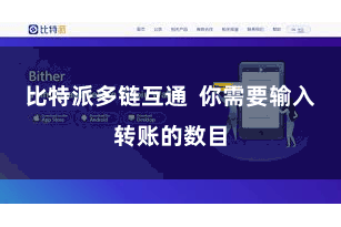 比特派多链互通  你需要输入转账的数目