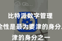 比特派数字管理  安全性是最为要津的身分之一