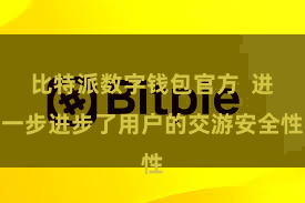 比特派数字钱包官方  进一步进步了用户的交游安全性