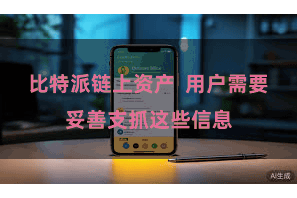 比特派链上资产  用户需要妥善支抓这些信息